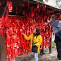 Hut full of red packets