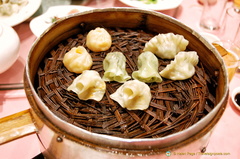 Our vegetarian dumplings