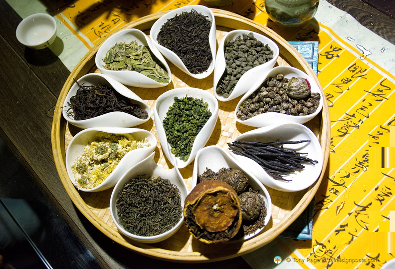 Chinese tea varieties