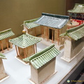 Tang Dynasty Tri-color Model of a Quadrangle