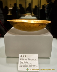 Tang Dynasty Gold Basin