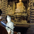 Young sculptor at the Zhongshan Grotto