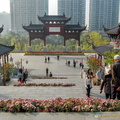 View of the Yellow Crane Tower Lower Courtyard