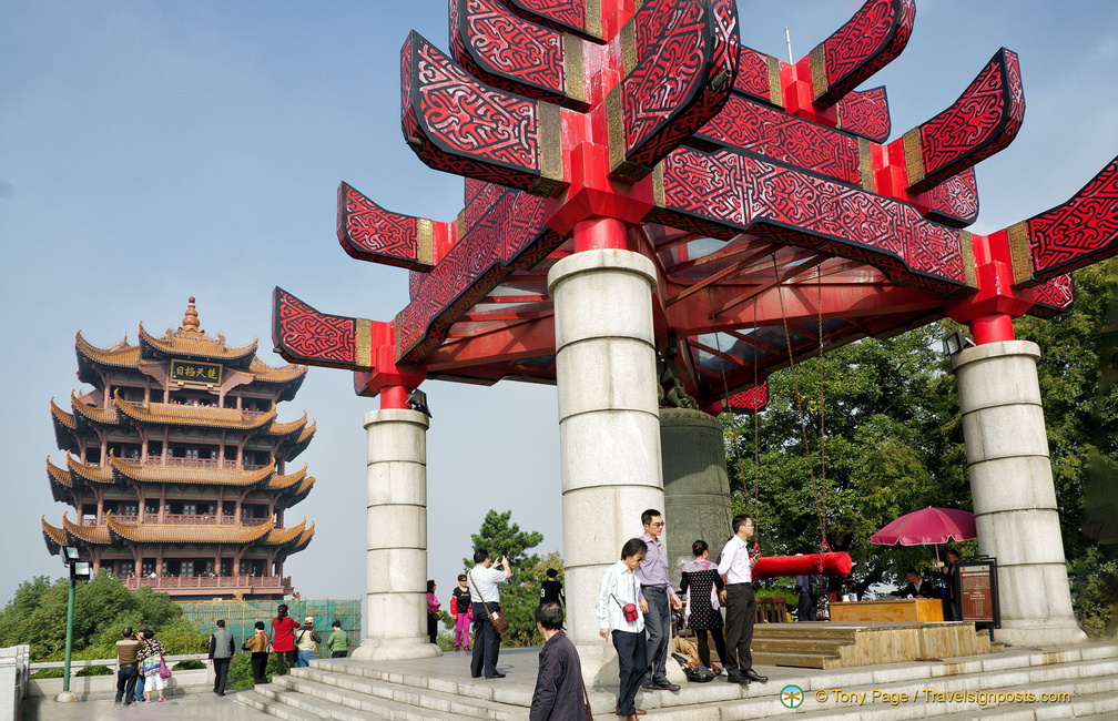 Millenium Lucky Bell and Yellow Crane Tower