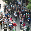 Tourist Group at the Millennium Lucky Bell