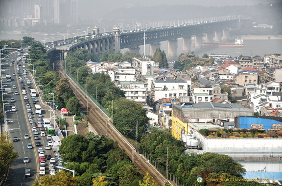 Yangtze River View from the Yellow Crane Tower