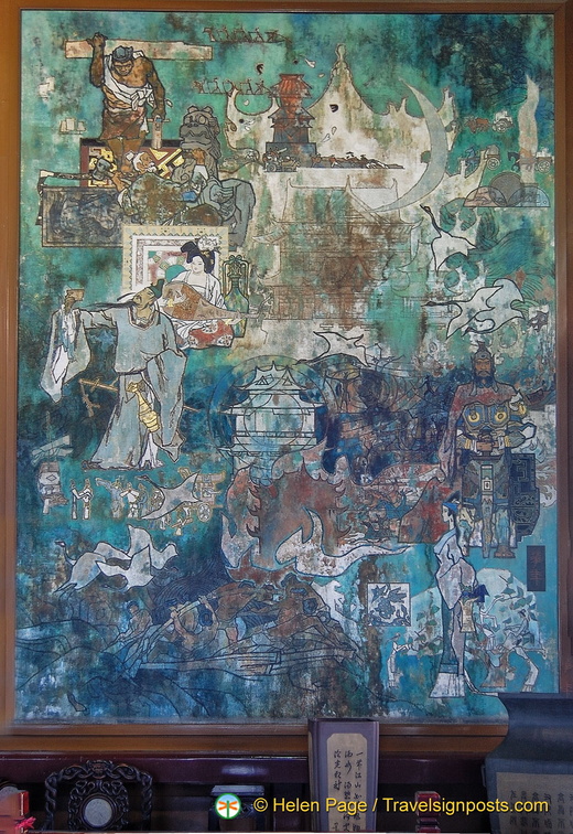 Painting Depicting Scenes of Ancient Legends