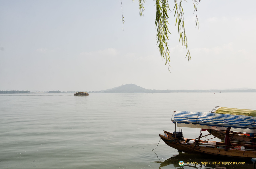 A Houseboat in the Distance