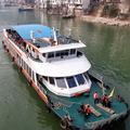 Visitors Arriving at the Three Gorges Tribe Scenic Spot