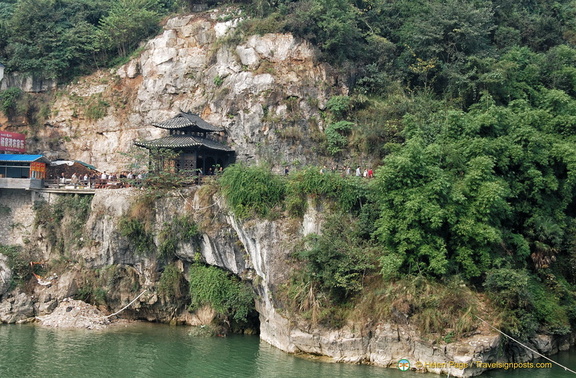 Walkway to the Three Gorges Tribe Village