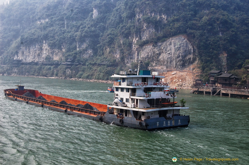 Cargo Boat on the Yangtze