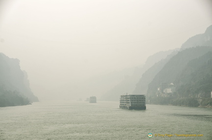 A Very Smoggy Xiling Gorge
