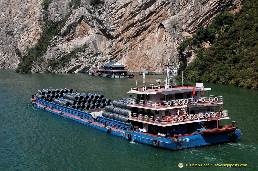 Cargo boat Full of  Cables