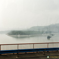 The Three Gorges Dam in Smog