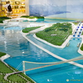 Three Gorges Dam and Ship Lock Model