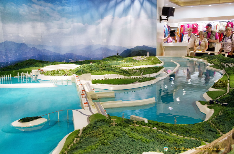 Three Gorges Dam Model