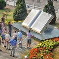 Visitors Reading about the Tanziling Ridge