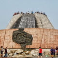 Tanziling Ridge Relief Sculpture and Concrete Pyramid