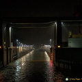 Night Passage of the Ship Lock at the Three Gorges Dam