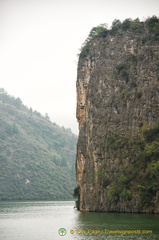 A Vertical Limestone Cliff
