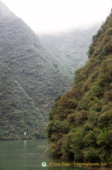 Entrance to one of the gorges