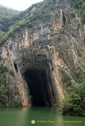 Interesting Passageway in the Cliff