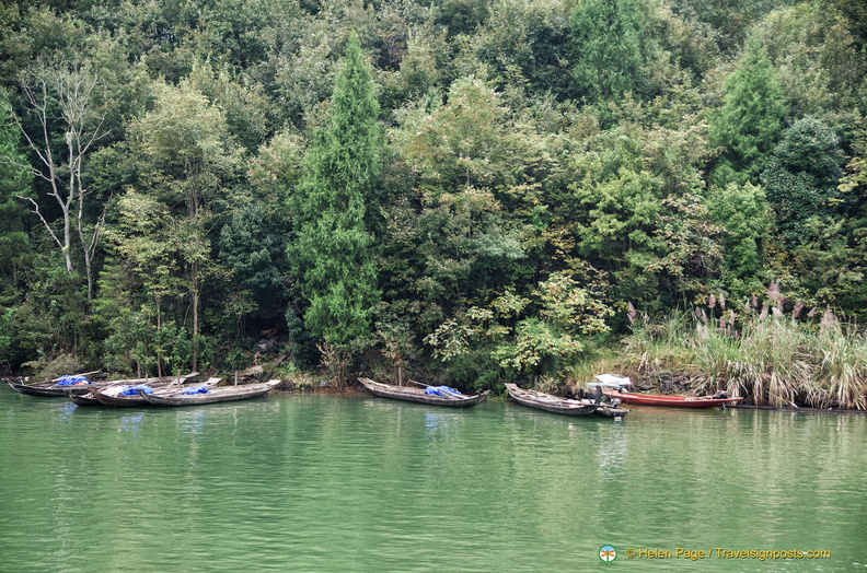 Boats of the Tujia Community