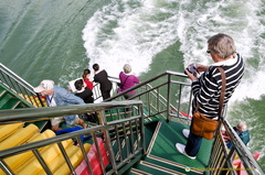 On Our Shennong Stream Boat