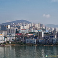 Badong Town opposite the Shennong Stream