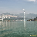 Badong Yangtze Bridge and Badong Town