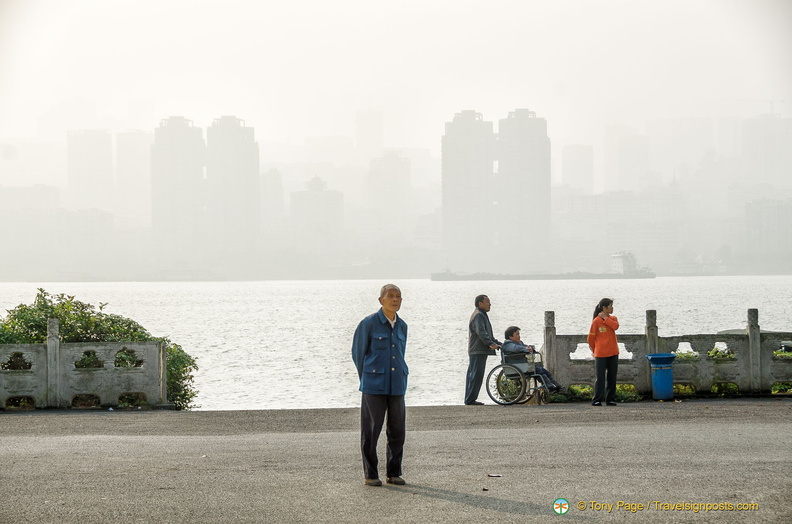 Fengdu Ghost City Riverside View