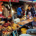 Food Vendors at Fengdu Ghost City