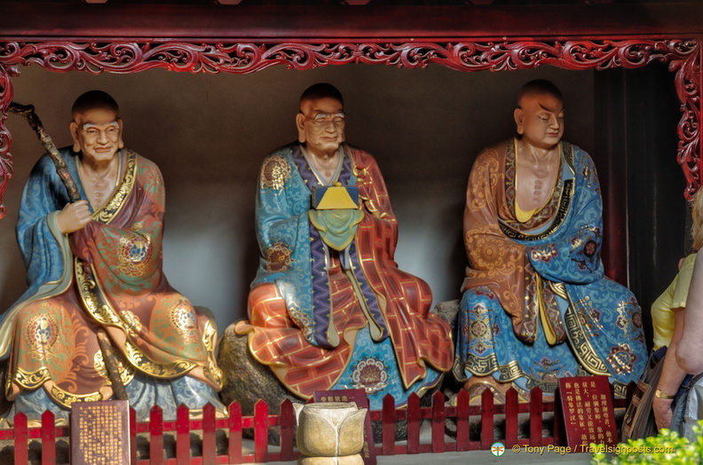 Disciples of Buddha in the Great Buddha's Hall