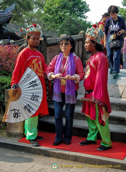 A Worried-Looking Woman at the Bridge of No Return