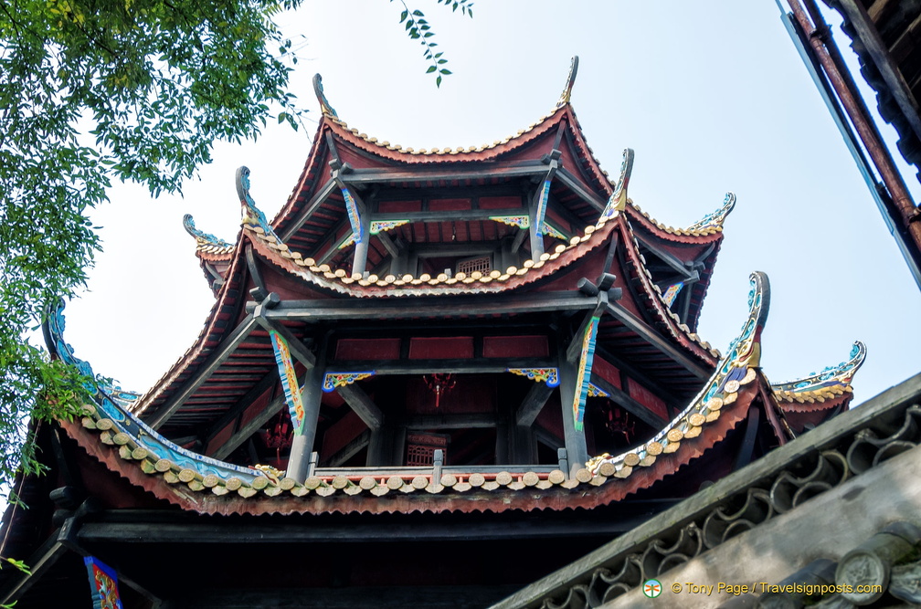 Fengdu Ghost City Roof