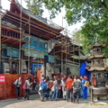 Visitors in front of the Emperor's Hall