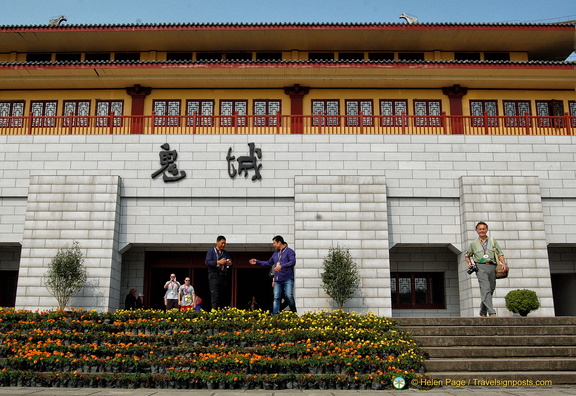 Huge Fengdu Ghost City Visitor Centre