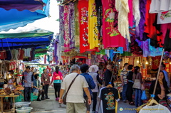 Market Stalls at Fengdu Ghost City