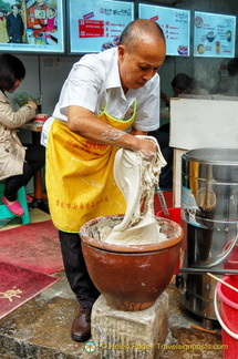 Making Dough for Noodles