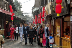 Shop-lined Street of Ciqukou