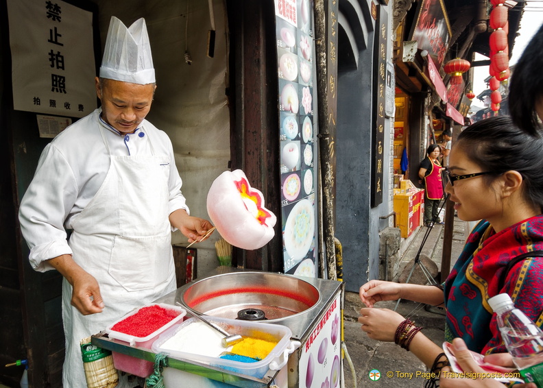 Buying Candy Floss