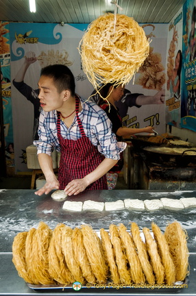 A Fried Noodle Vendor