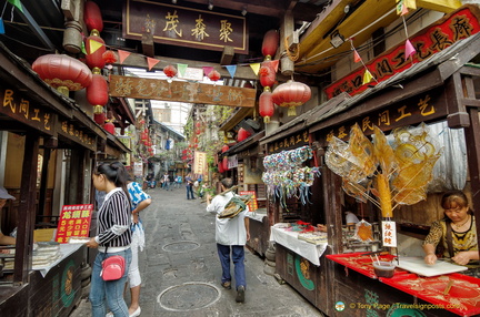 Colourful Side Street View