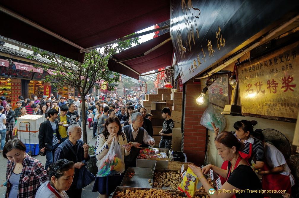 Mahua Stalls in Ciqikou