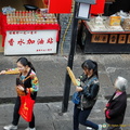 Locals Tackling their Potato Twists