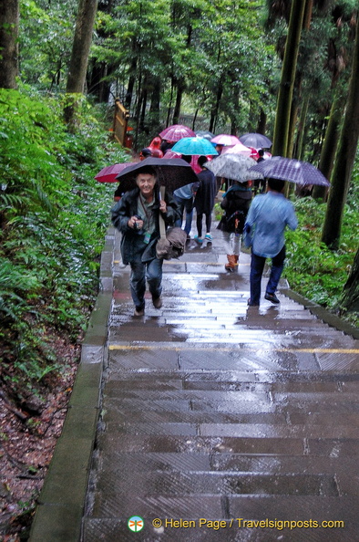 Tony on the Chunxian Footpath