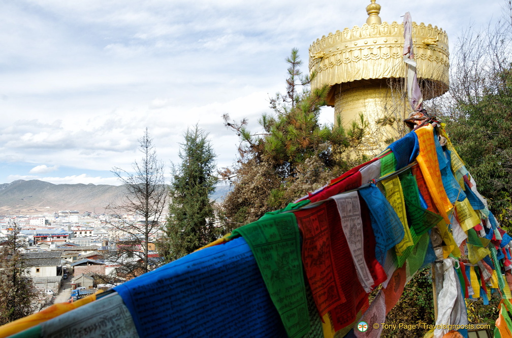 View of Dukezong from Dafo Temple