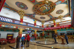 Inside the Songzanlin Visitor Center