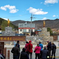 Waiting for the Bus to the Ganden Sumtseling Monastery