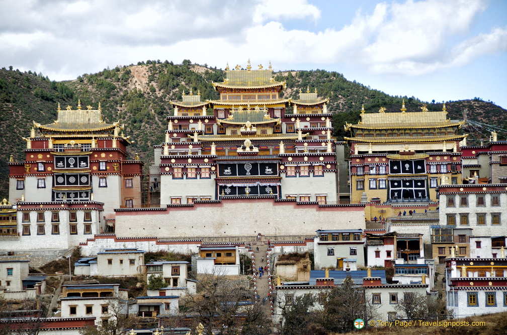 Ganden Sumtseling Monastery Halls